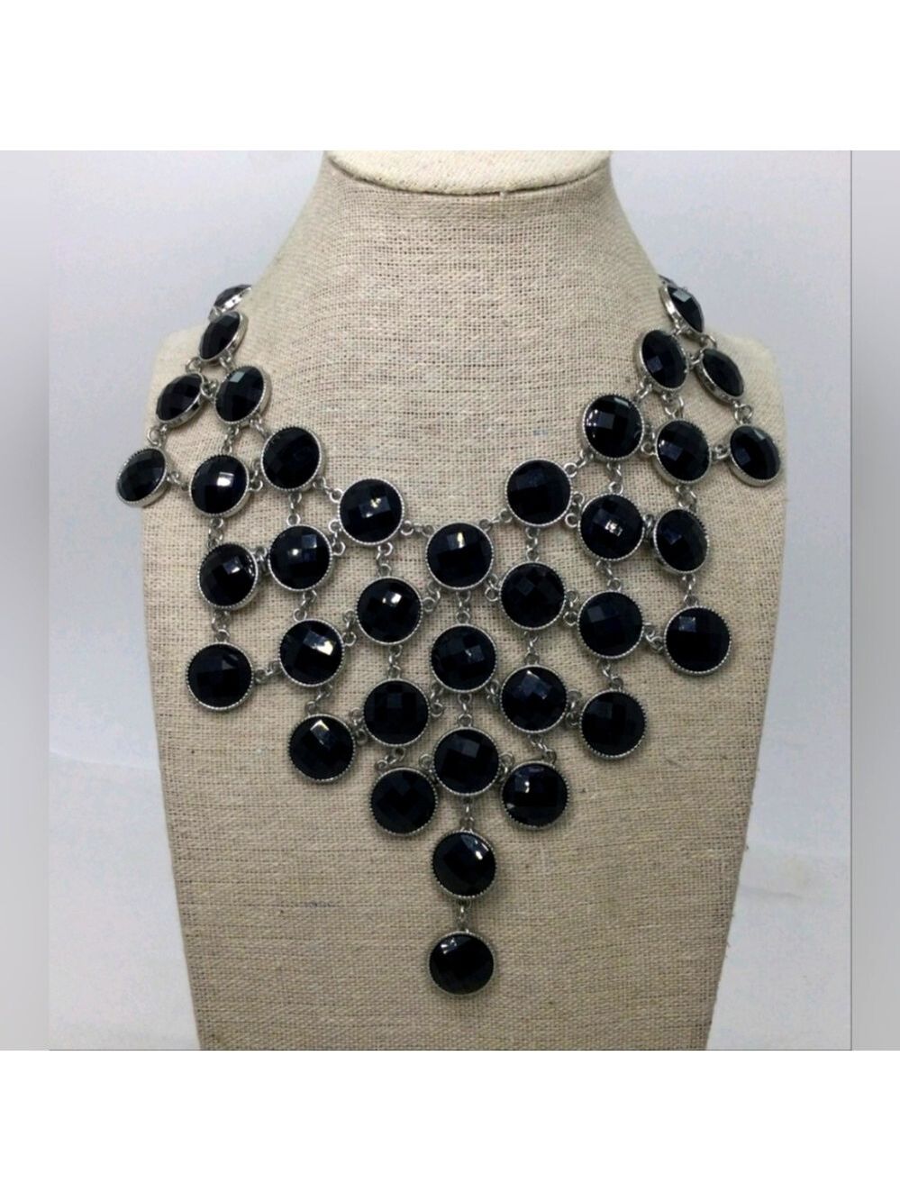 White House Black Market Bib Necklace NWT